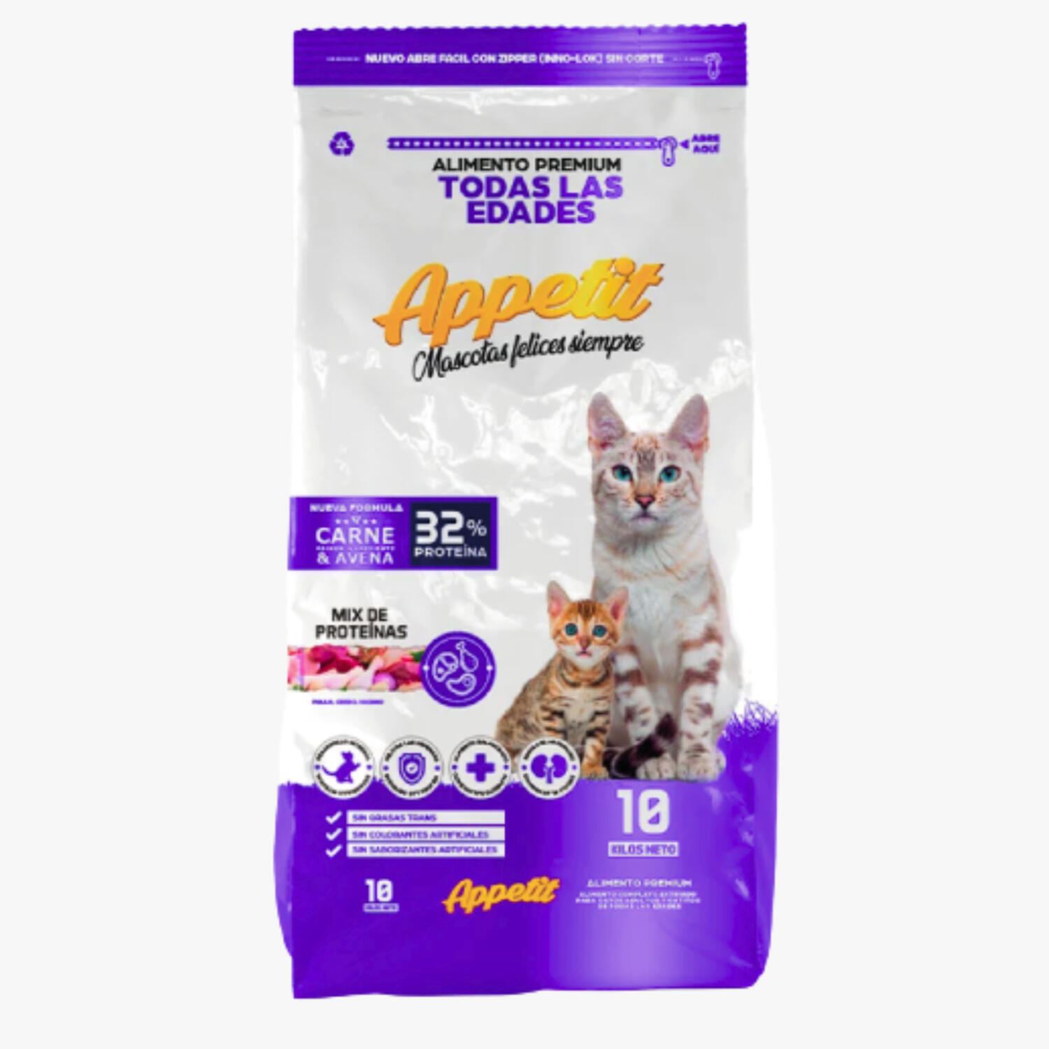 APPETIT GATO TODAS LAS EDADES 10 KG