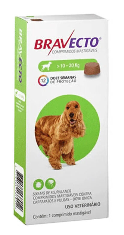 BRAVECTO 10 A 20 KG 12 SEMANAS