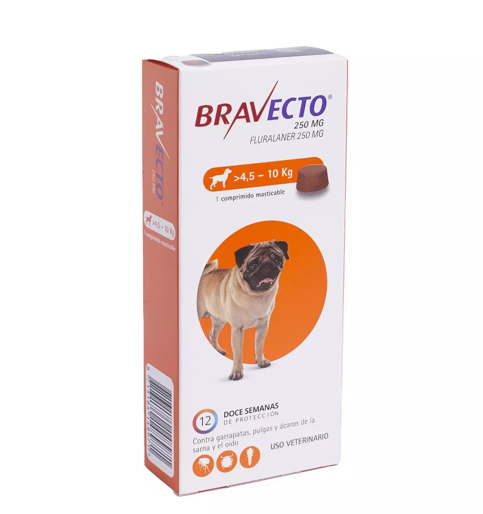 BRAVECTO 4.5 A 10 KG 12 SEMANAS