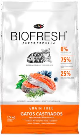 Biofresh gatos castrado salmon 1,5kg