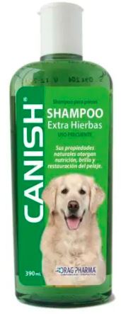 Shampoo Canish Extracto de Hierbas 390 ml