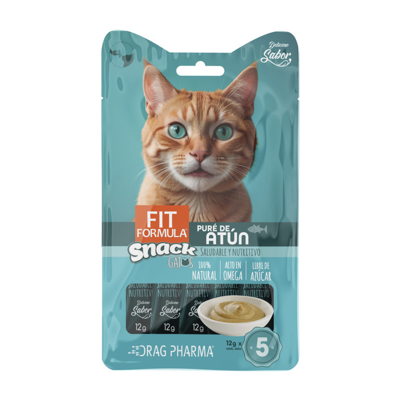 FIT FORMULA SNACK PURE DE ATUN 12 GR X5